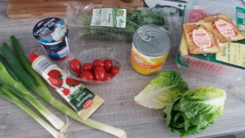 Rezept Wraps mit Hack und Gemüse